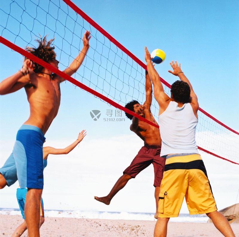 沙滩排球运动