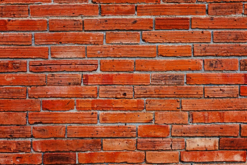 鲜艳的红色墙面背景