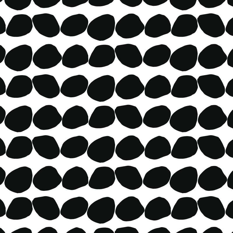 黑色大圆圈在白色背景上