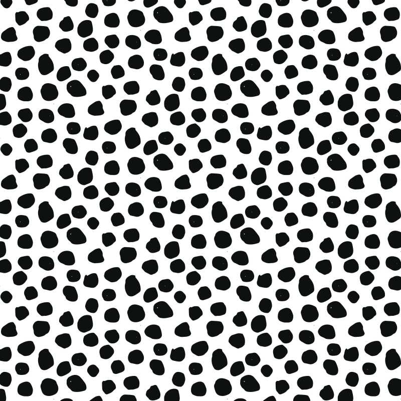 黑色圆圈和白色背景