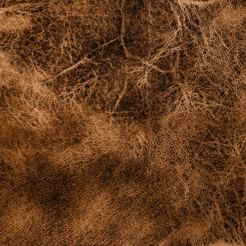 黑棕色老旧皮革背景