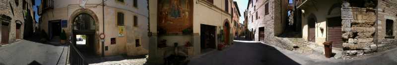 复古小巷360度图片