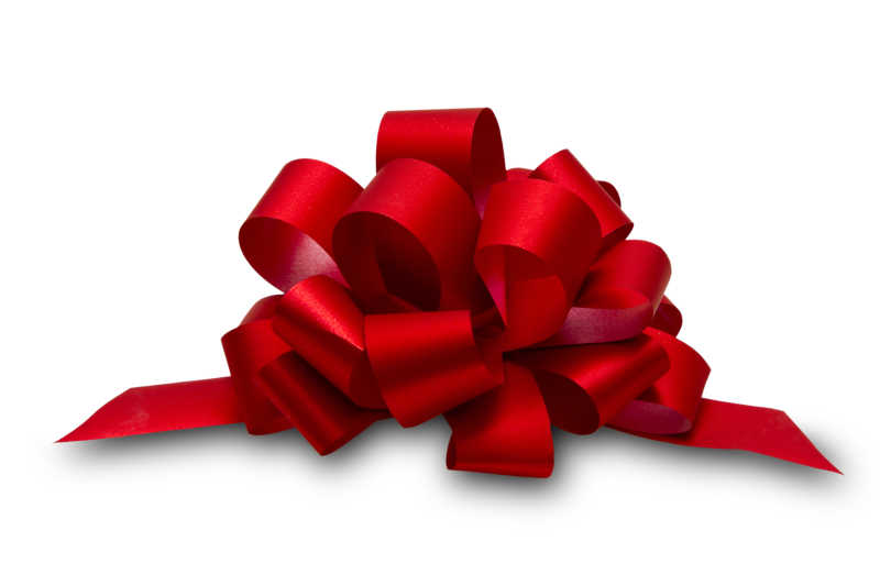 丝带叠成一朵花