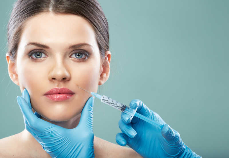 美女面部整容手术