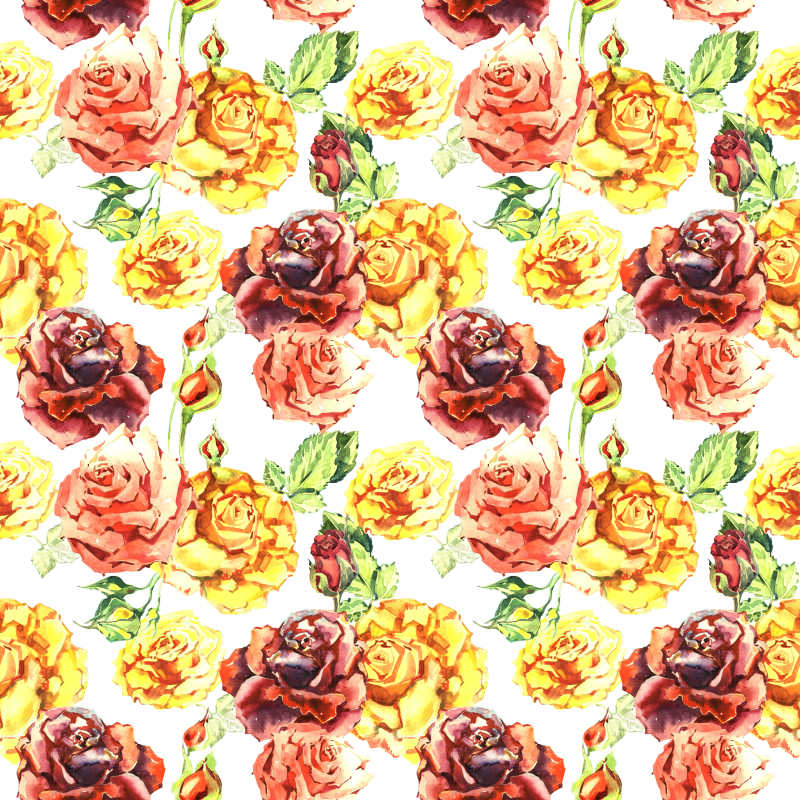 很多红粉色花朵