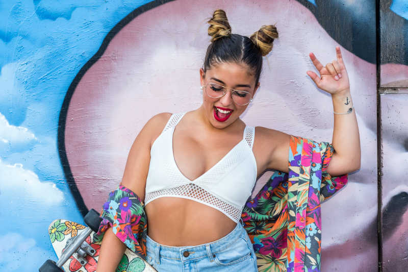 身材健硕的美女