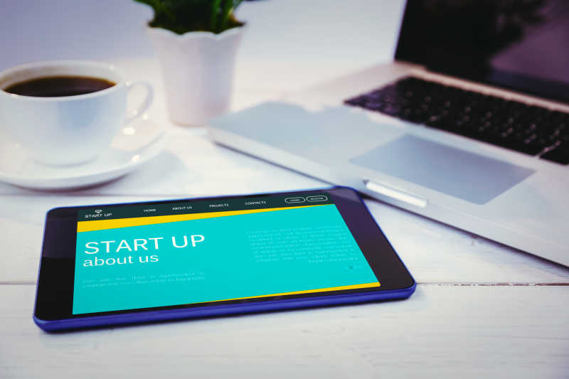 商业平板电脑页面