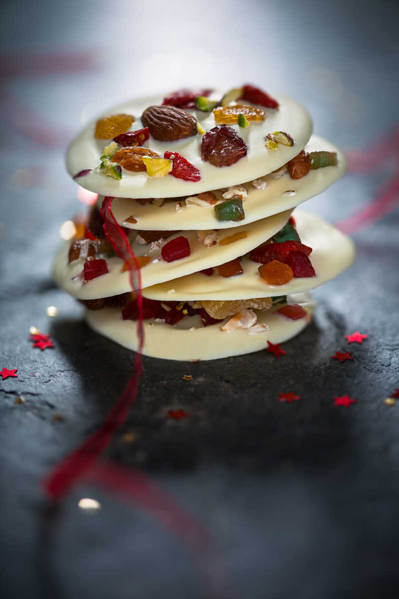 圣诞白色巧克力