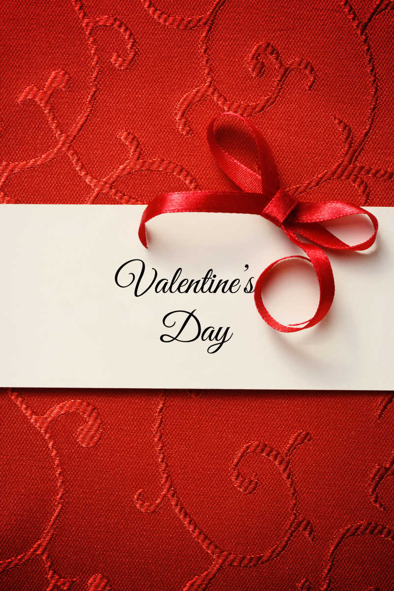 红色情人节与贺卡