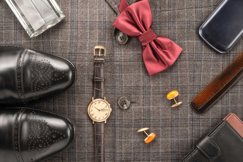 时尚精致男性配饰