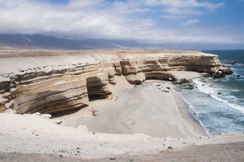 自然美丽的海滩风景