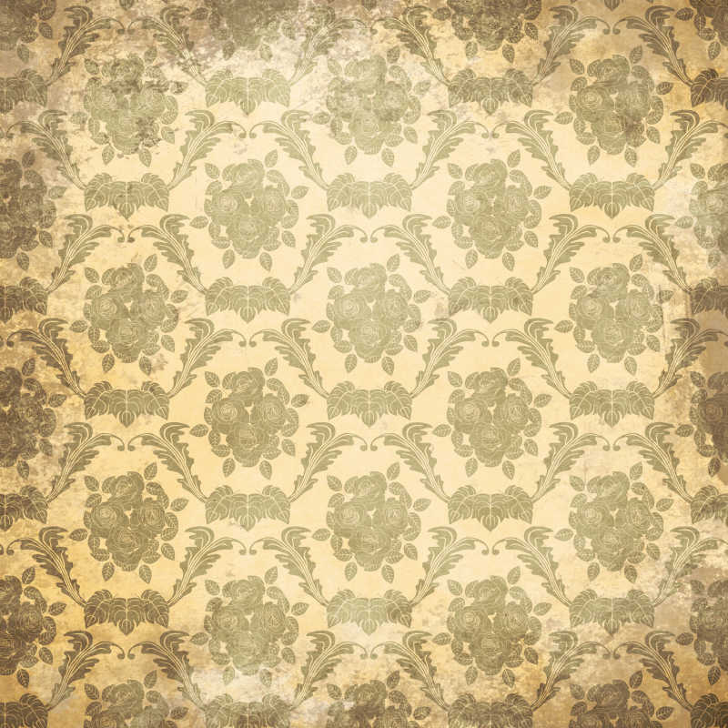 复古花纹底纹纹理背景