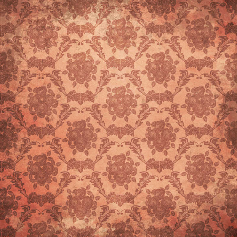 棕色花纹底纹背景