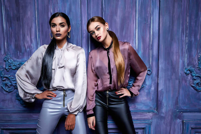 年轻漂亮的模特