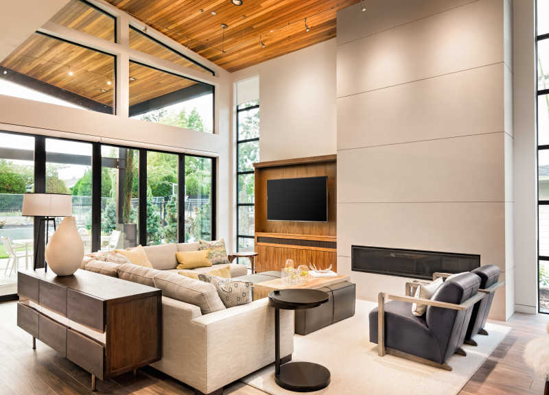 简约时尚的室内装修效果