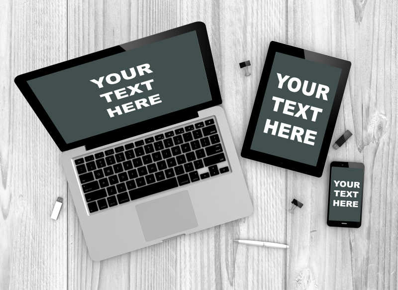 笔记本电脑和智能设备