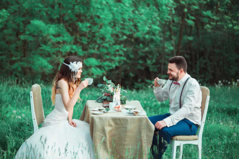 波希米亚风格的婚礼