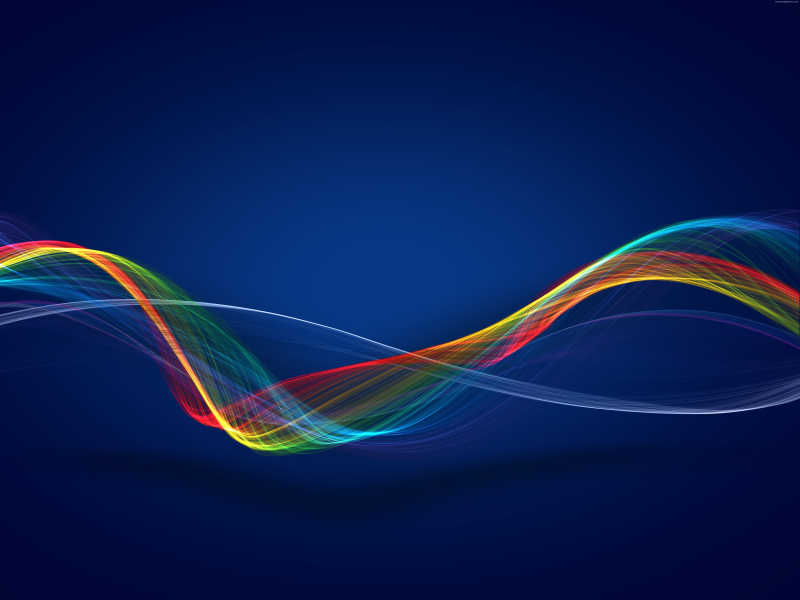 创意的五彩线条背景