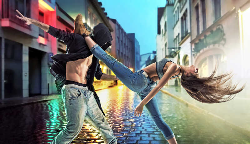 有才华的嘻哈跳舞演员