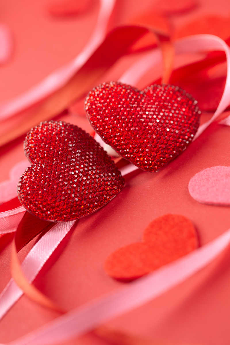 情人节材料背景