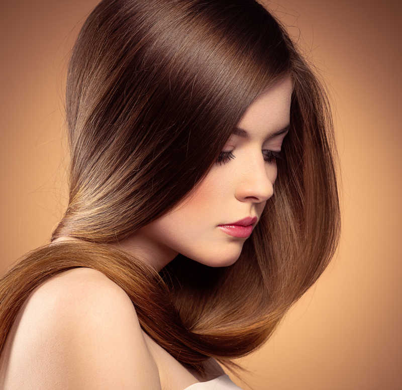 图片 创意图片 美女模特的健康直头发系列 一 长发美女模特(413张图片