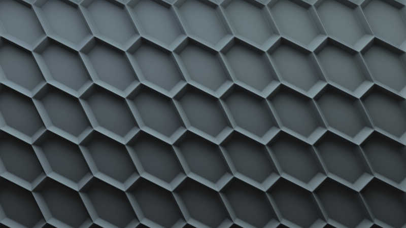 重复图案的三维背景