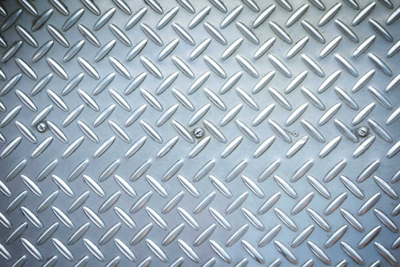 花纹钢板金属背景