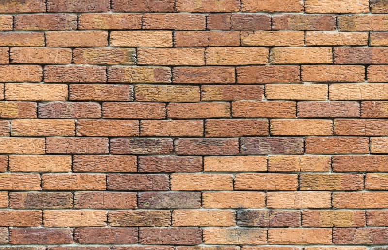 整齐砖墙背景