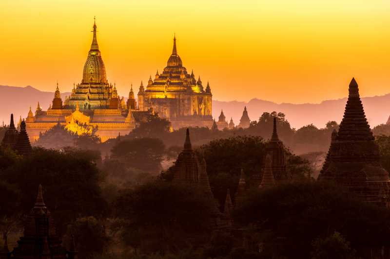 缅甸寺庙