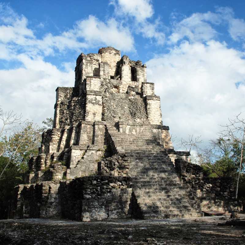 墨西哥金字塔遗址