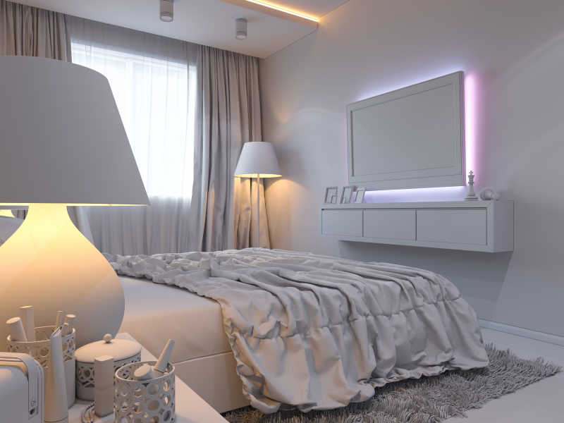 白色简约室内设计