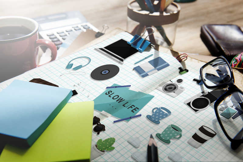 休闲时髦的生活