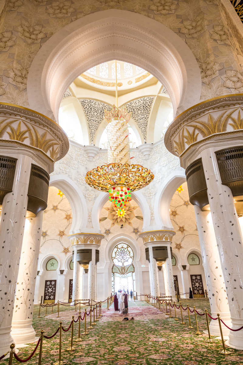 清真寺内部景色