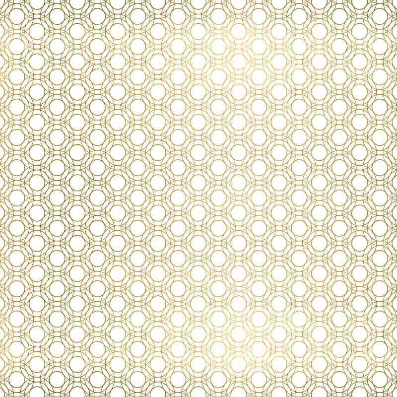 交错的金属圆框背景