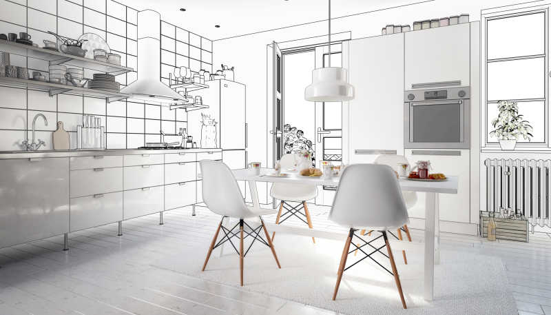 简约的厨房设计