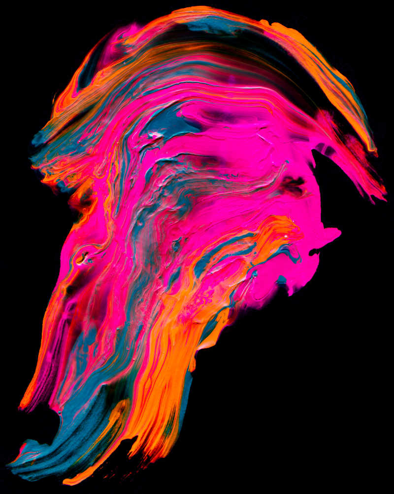 油漆混合图案背景