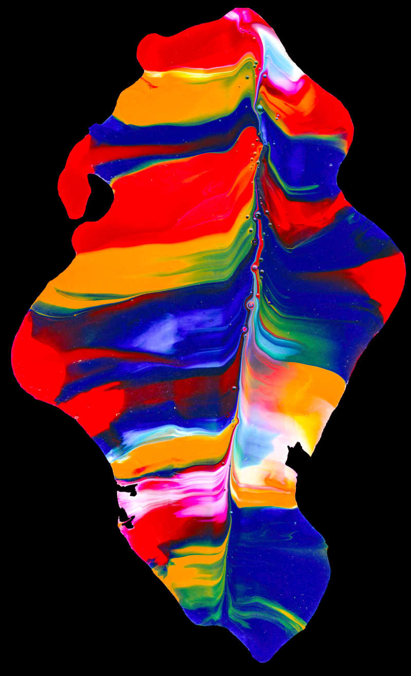 抽象的油漆艺术背景