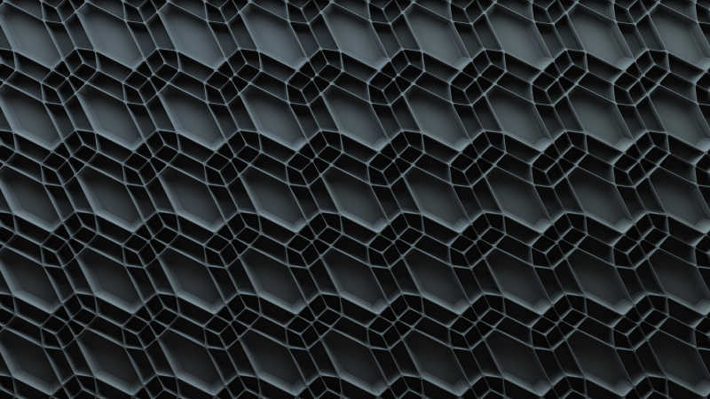 黑色三维立体装饰背景