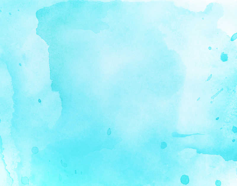 淡蓝色水彩抽象背景
