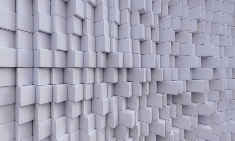 参差不齐的白色背景