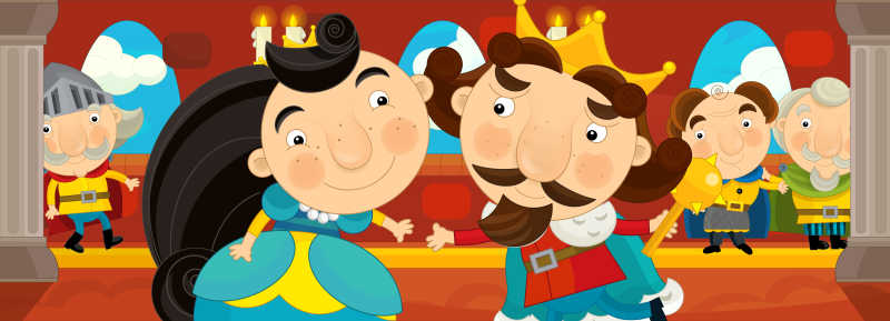 歌王与公主以及一些大臣