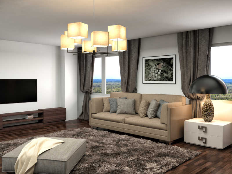 高档大气的客厅