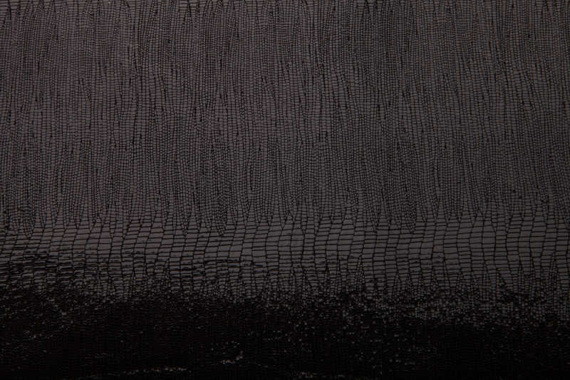 黑色皮革纹理特写