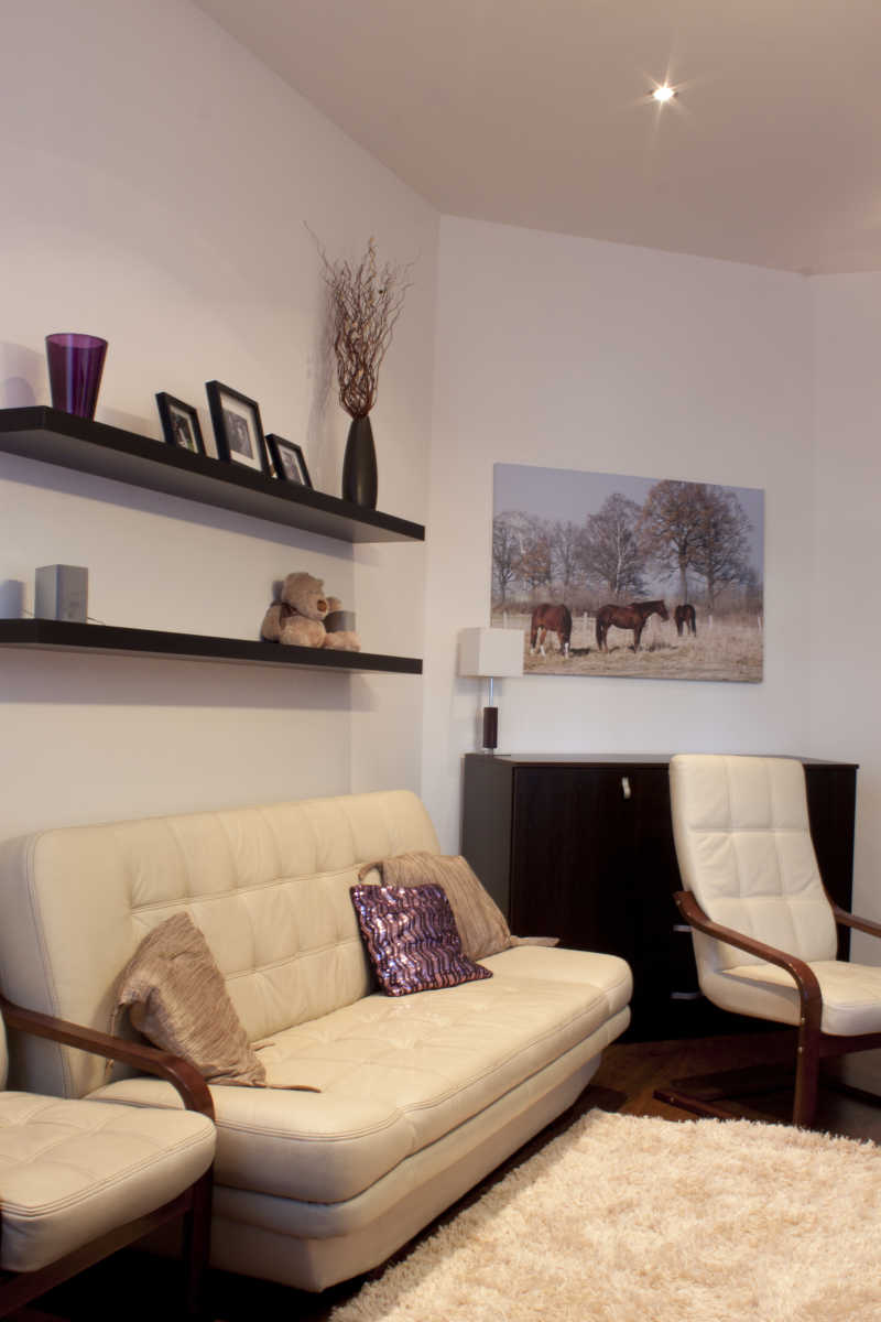 装饰精美的理发沙龙