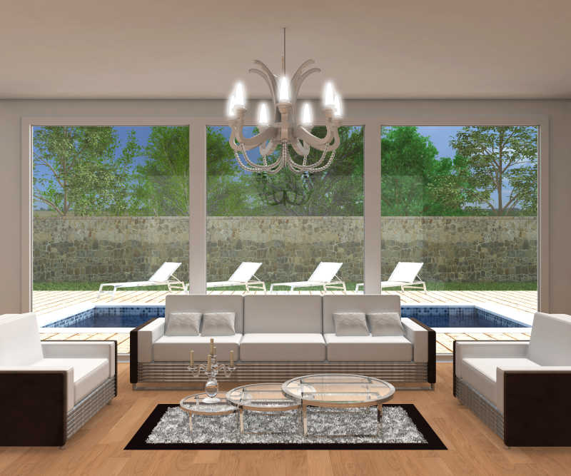 豪华的现代风格装饰