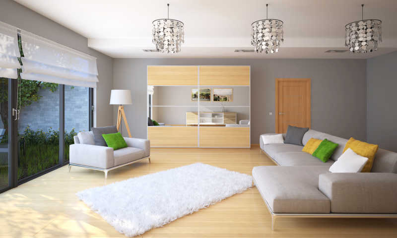 自然和谐的客厅装饰