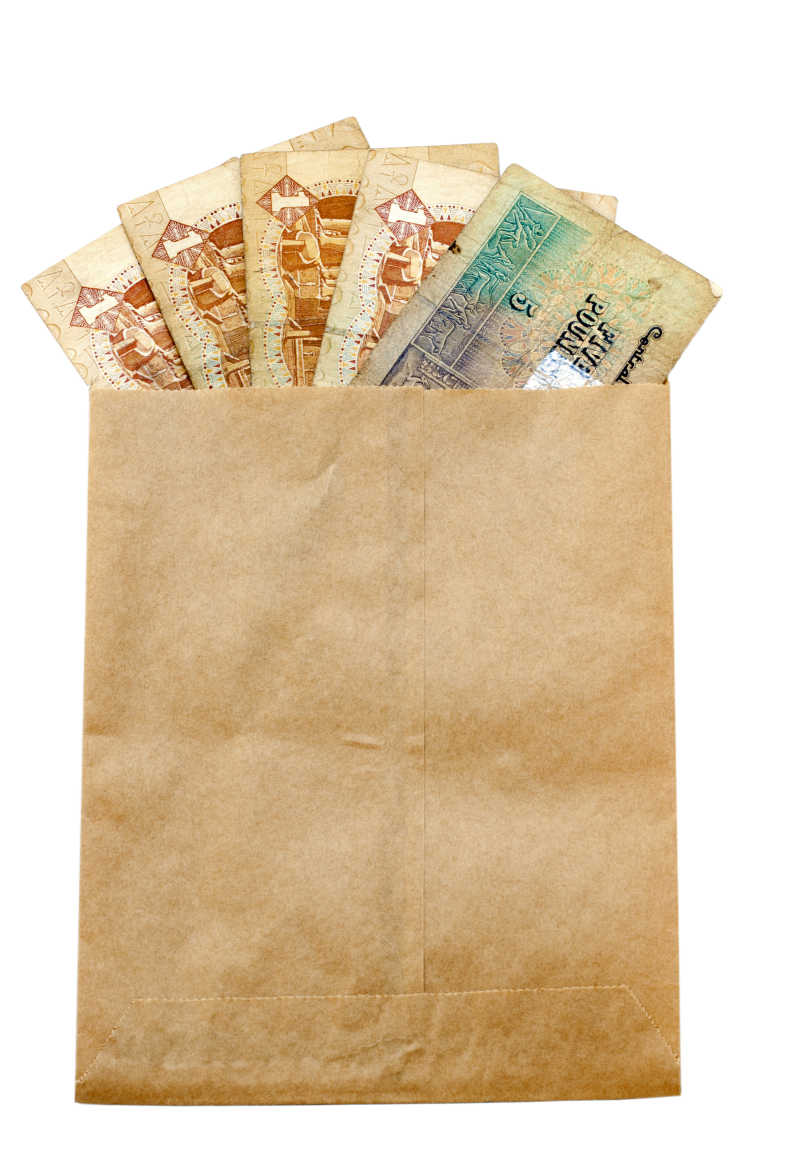 埃及的老式纸币