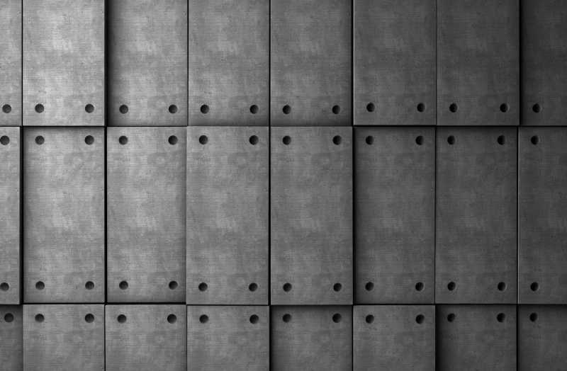 灰色的建筑混凝土块