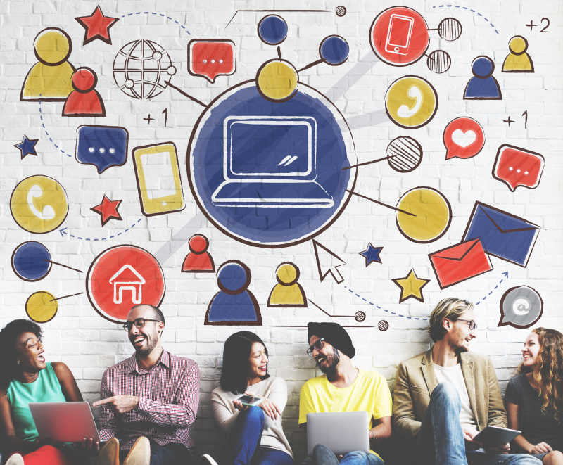 互联网概念背景