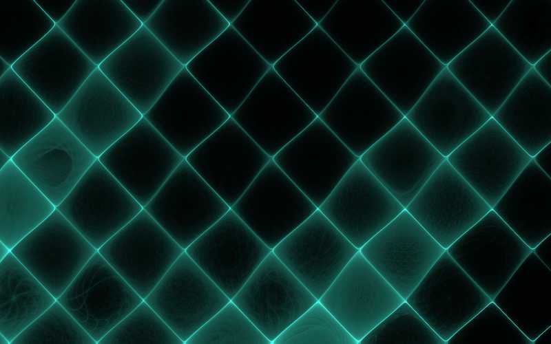 蓝绿色网格图案